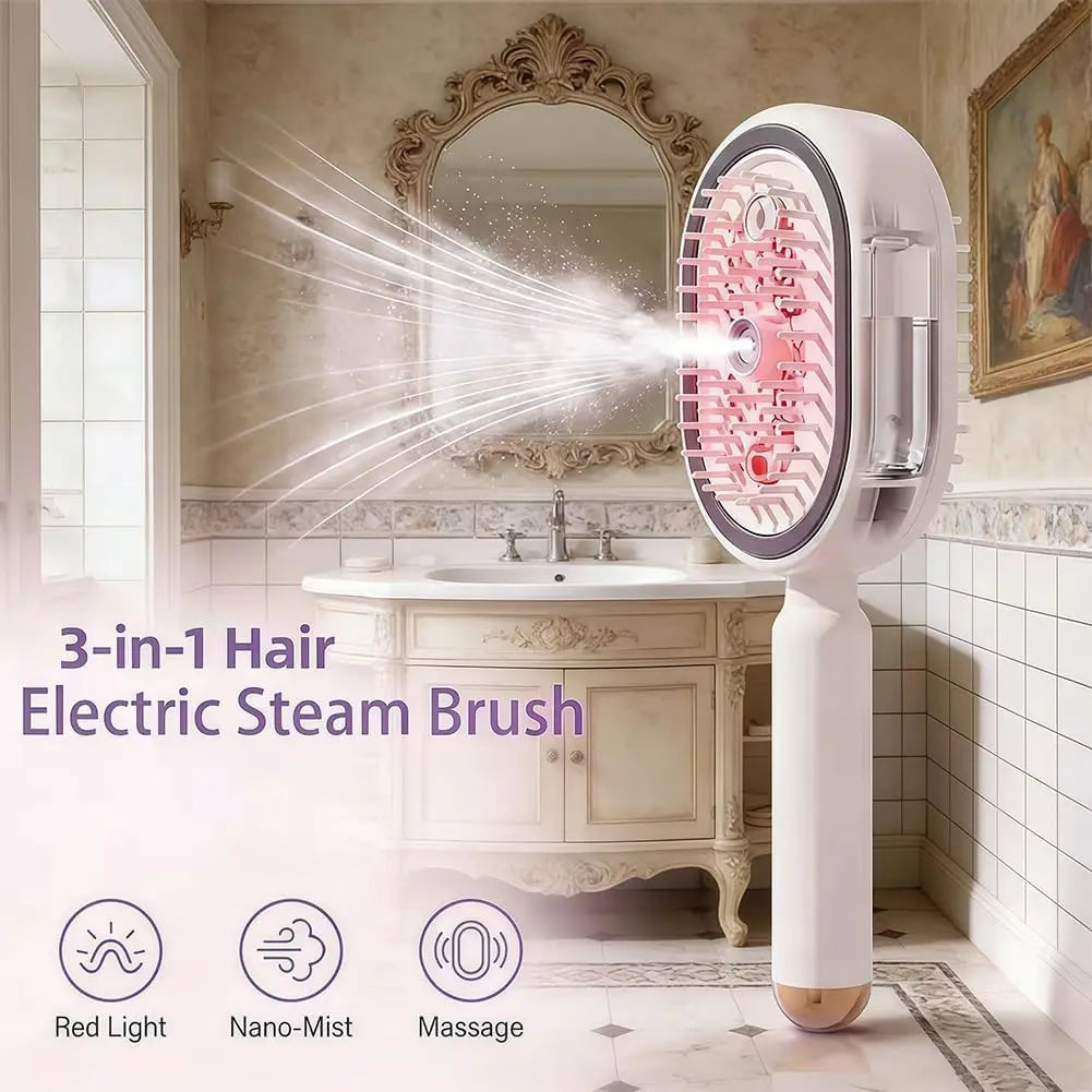 NexaCare™ 3-in-1 Electric Steam Scalp Massage Comb